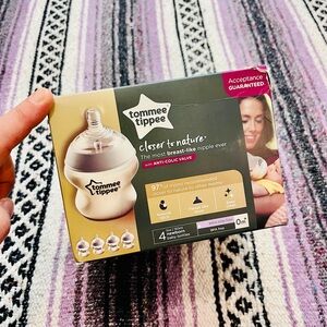 Tommee Tippee Closer to Nature Baby Bottle 4-Pack